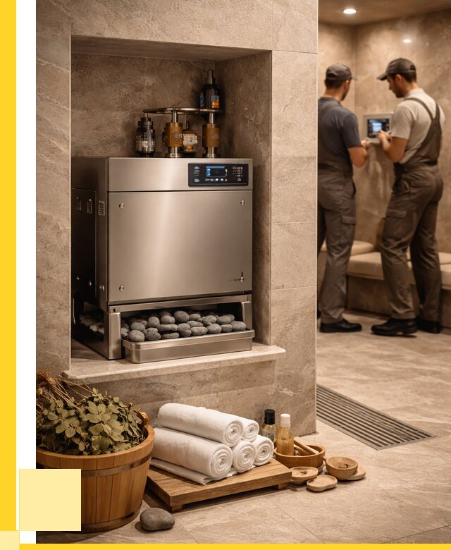 Парогенераторы для хамама в Вологде от 77040 р. | ЭриданВгд