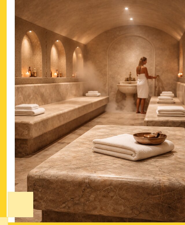 Лежаки для хамама в Вологде под ключ от 35952 р. | ЭриданВгд